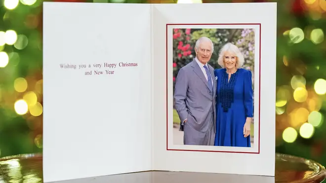 This year’s Christmas card from the King and Queen has been unveiled